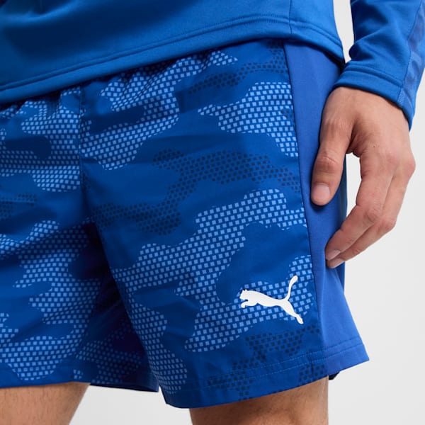 Shorts de entrenamiento para hombre Off Season 7", Cobalt Glaze, extralarge